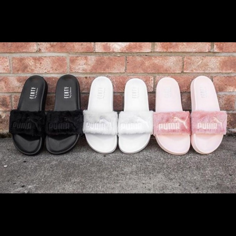Rihanna X Puma Fenty Fur Slides